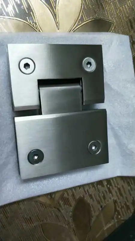 Hot Sale 180 Degree Glass To Glass Shower Door Solid zinc  Standard Hinge