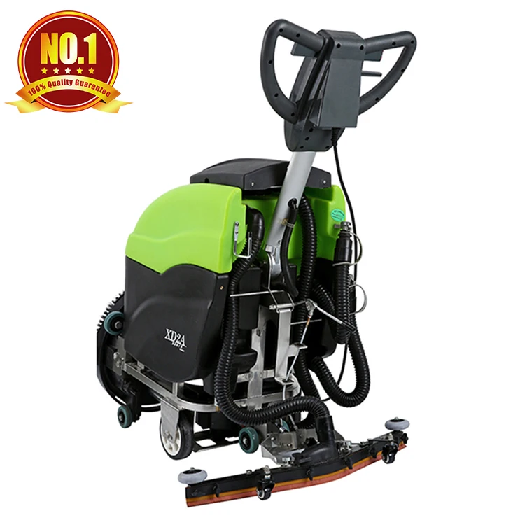 Machinery sweeper cleaner cleaning machine equipment industrial electric walk behind  auto floor scrubber dryer