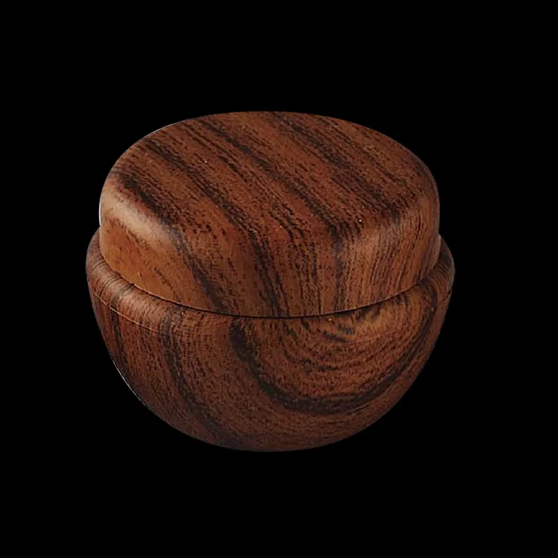 20ml wood grain plastic cosmetic cream empty jar