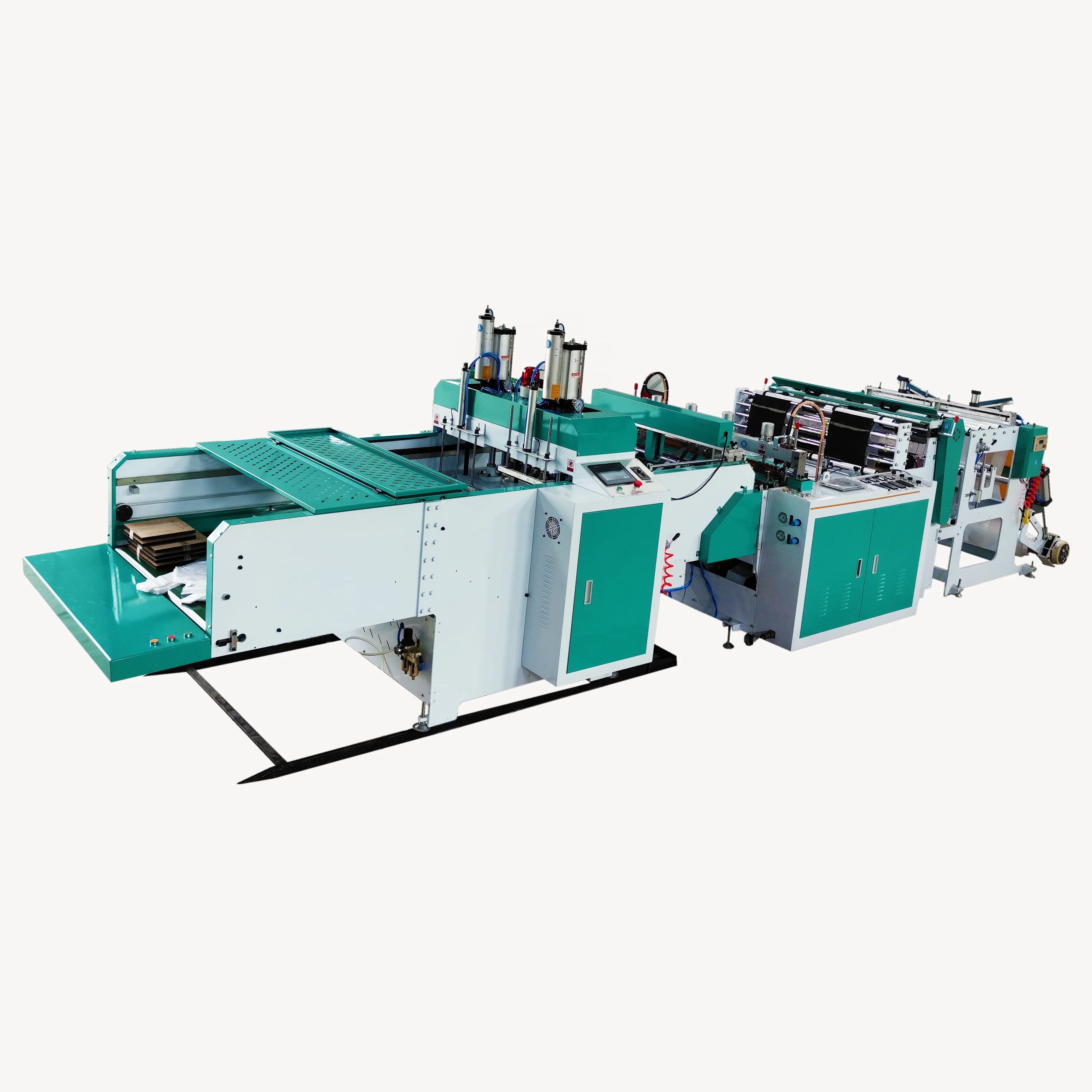 Automatic Shopping paper bags PE Plastic Express Courier Mailer Bag Making Machine