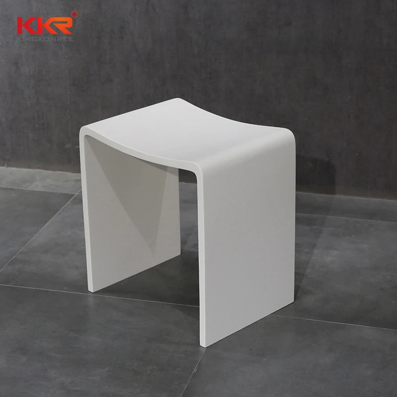Simple Design Durable Eco-Friendly Constructon Bathroom Accessory Shower Stools