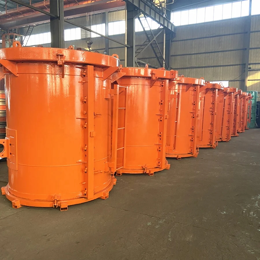 Pressure Pipelines Steel Reinforced Concrete Jacking Pipes Casting Mould