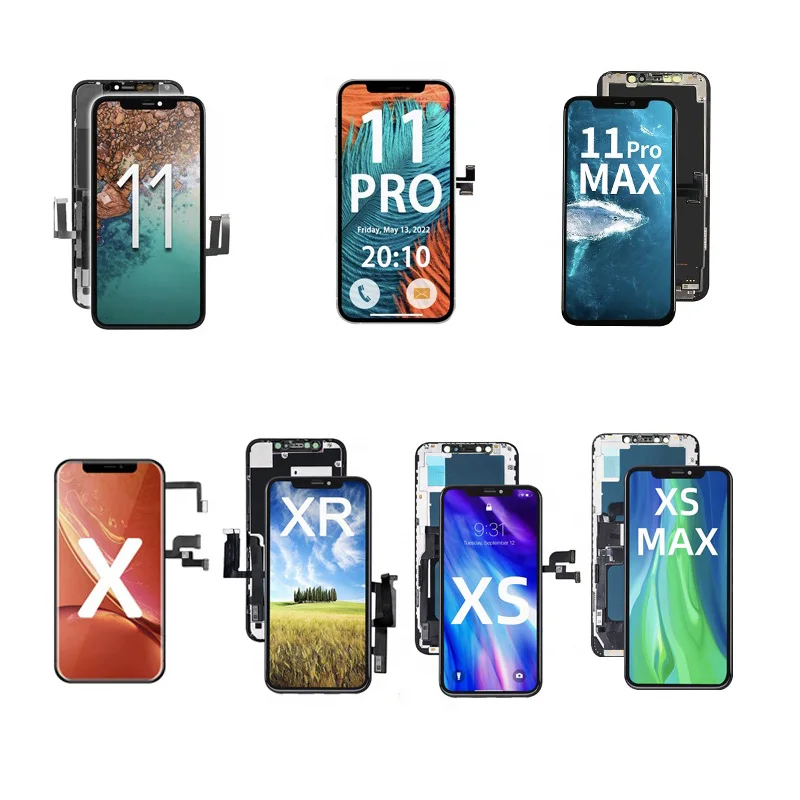 Экран для мобильного телефона Pantalla iphone X XS Max XR Oled ЖК-дисплей в сборе