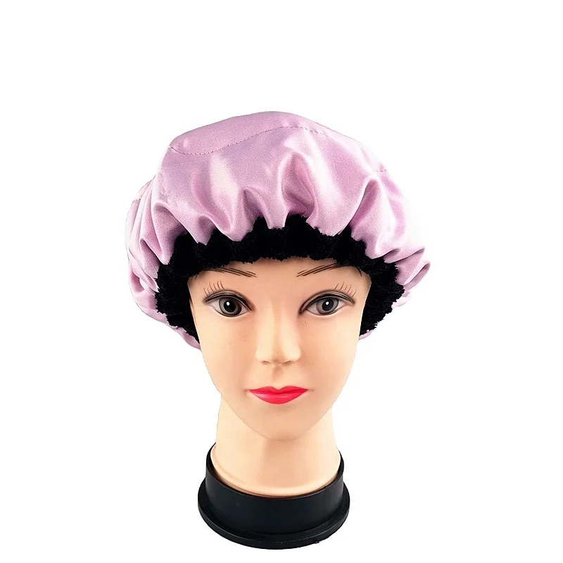 Deep Conditioning Heat Cap Microwavable Heat Cap for Steaming Hair Styling and Treatment Steam Cap Steaming Haircare Therapy