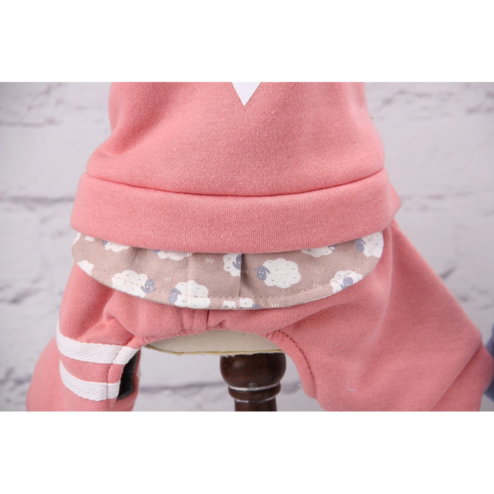
Fashions Pet Clothes Winter Puppy Hoodie Dogs Four Feet Lamb Couples New Design Pet Clothes 