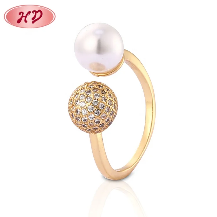 New Model Simple Gold Rings Designs Beautiful Finger Ring For Girls