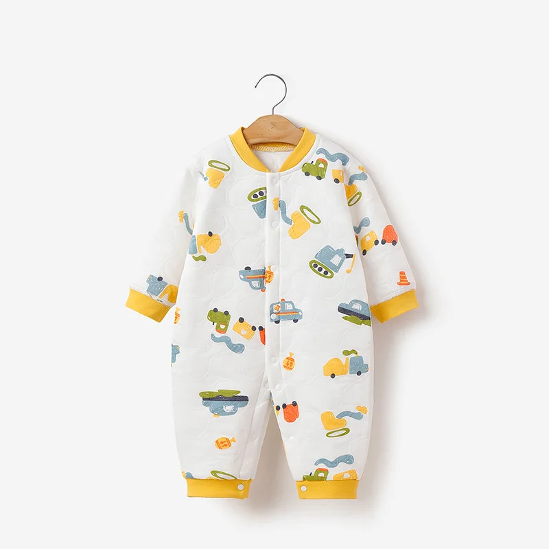 Cute Bear Knitted Clothing for Newborn Baby Boy 100% Cotton Unisex Spring Clothes Available for ODM Supply