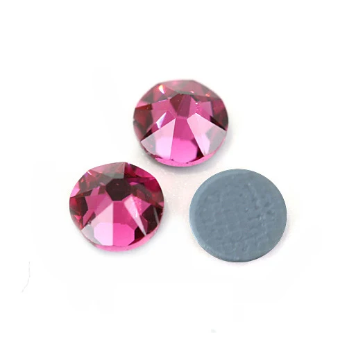 Glass Crystal AB/Clear Hotfix Rhinestone Flat Back Iron On Strass Crystal Stones Hot Fix Rhinestones For Fabric Garment