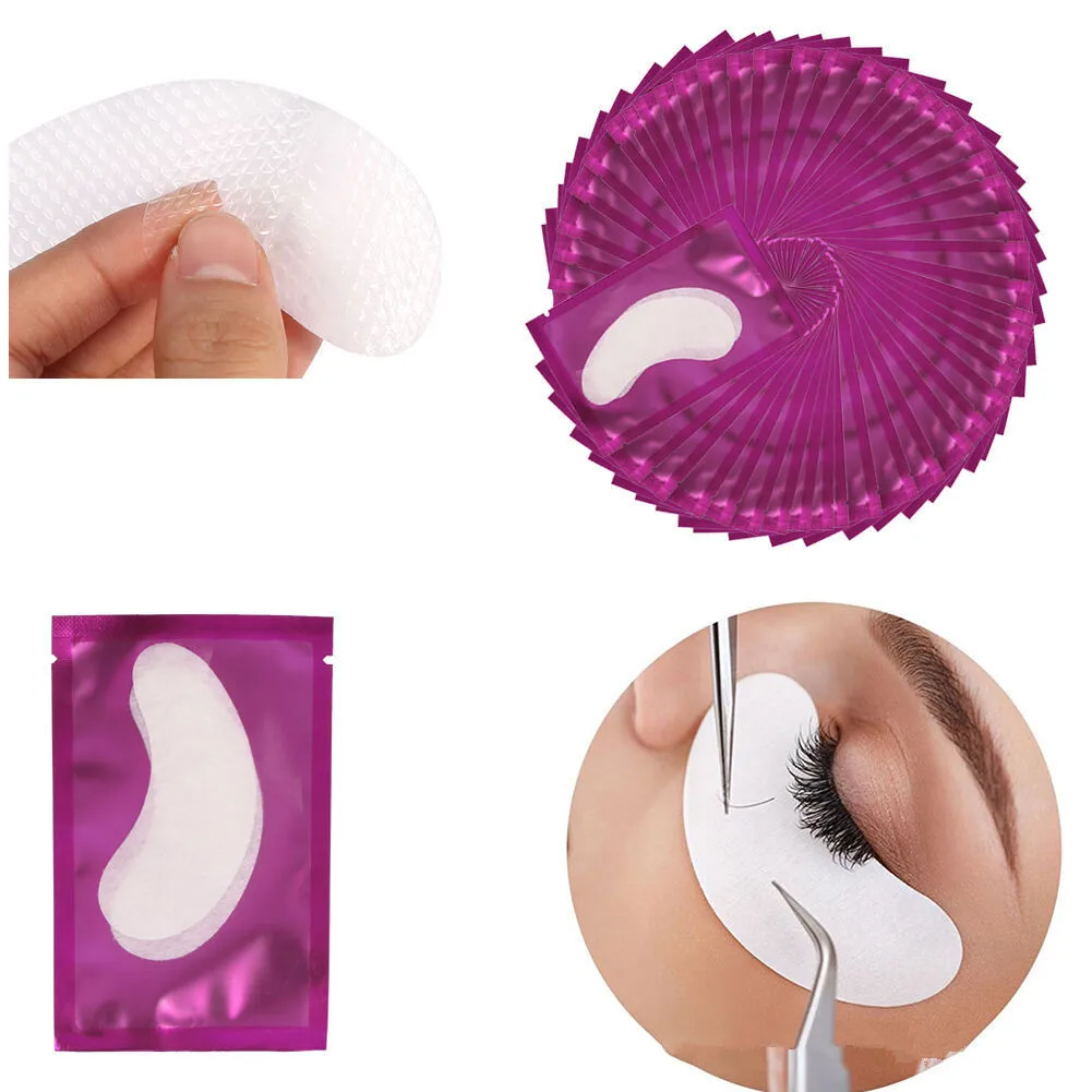 Beauty Hydrogen Eyelash Extension disposable eye patch Eyepatch Under Lash Hydrogel Lint Free Microfoam Eye Pad Gel Patch