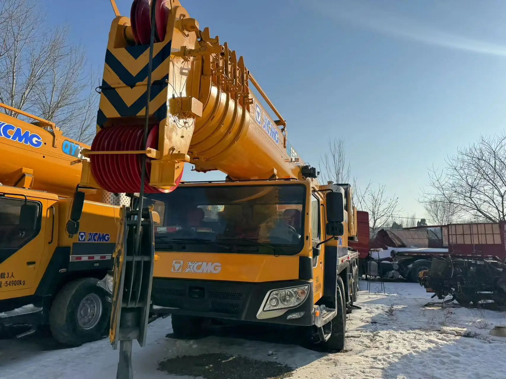 Used 130ton Truck Mounted Crane New Models QY130K XCM-G 130ton Telescopic Boom Crane