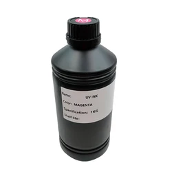 CCK 1000kg/Bottle  LED UV Ink CMYK W White Ink For Epson xp600 DX5 UV Ink DX7 Printhead DX5 4720 i3200 uv flatbed Printer