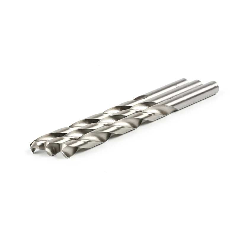 DIN338  M35 Hss Straight shank cobalt titanium twist drill bits for metal stainless steel iron