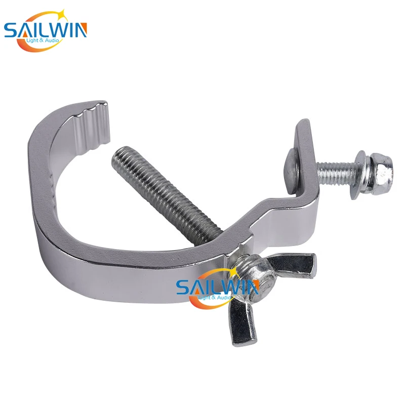
TUV/CE Double Aluminum Truss Light Hook Clamp Stage lighting clamps DJ Light Clamp 