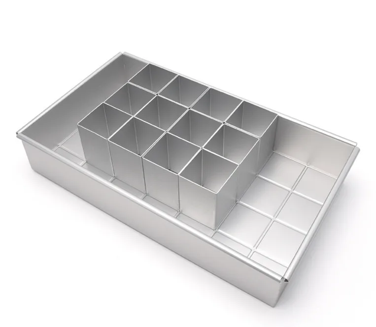 
Non-StickRectangular Baking Pans Carbon Steel Cake Molds Alphabet DIY numbers cake pans set Cake Number Pan 