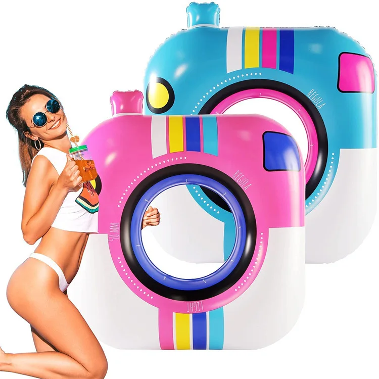 B01 Inflatable Camera Pool Floaters 2 Pack Swim Ring Adult Floaters pool inflatable Inflatable Pool Floaters