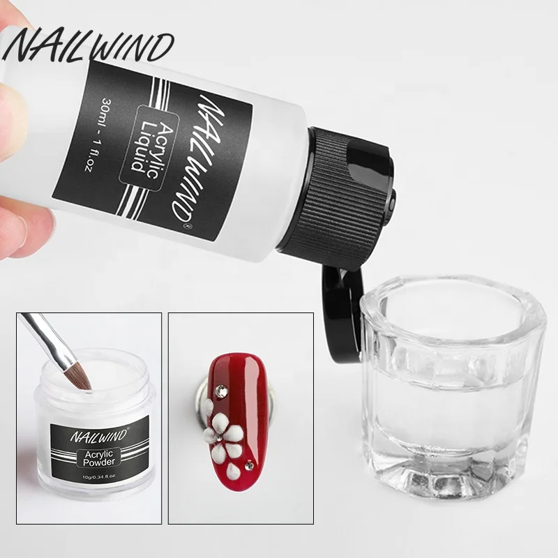  NAILWIND oem индивидуальная фирменная торговая марка для маникюрного салона акриловая Порошковая система акриловый порошок и жидкий ногтей оптовой