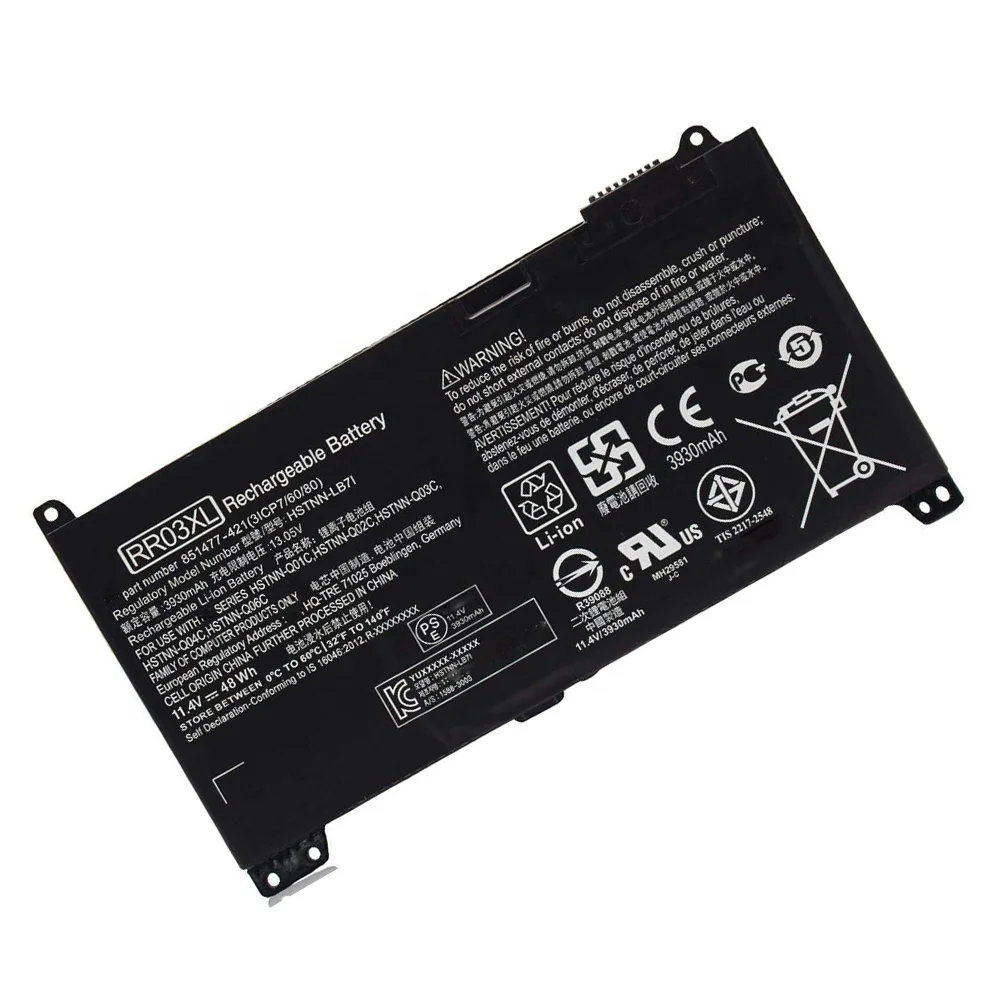 BK-Dbest сменный аккумулятор RR03XL для HP ProBook 430 G4 HP MT20, MT21 Mobile Thin Client Series