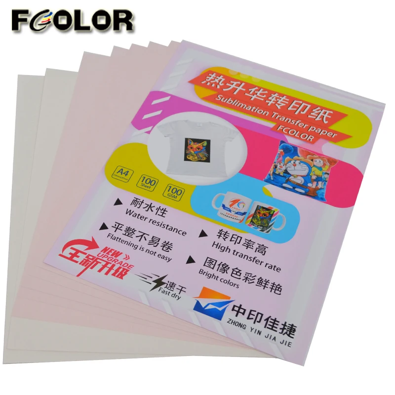 High Transfer Speed Sublimation Transfer Paper for Polyester Cotton T-shirt Mug Plates Cup