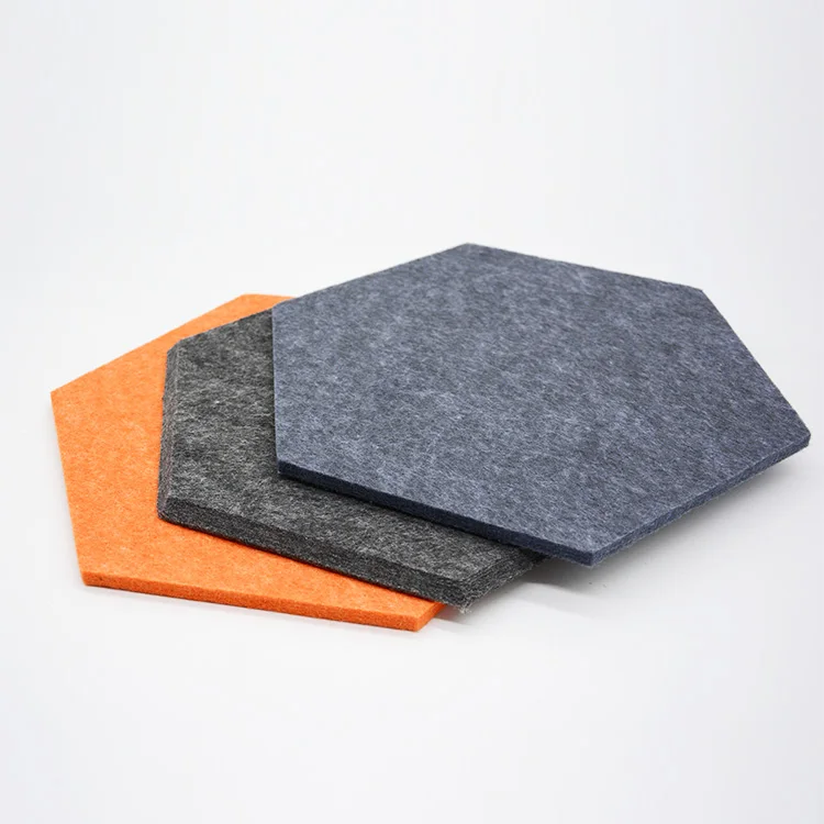 2020 cheap polyester fiber acoustic wall board decorative insulated panel