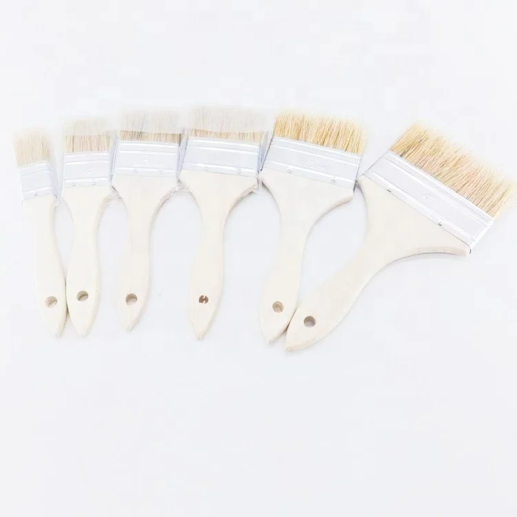 Painting Tools brushes for Wall paint Wholesale Paint Brush for painting With 0.5-4 inches paint brush with natural bristle