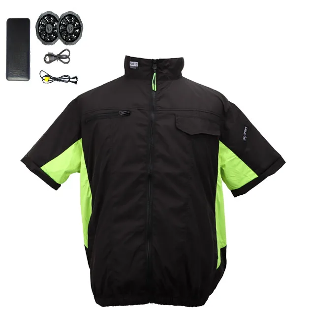 NX  Summer smart fan cooling jacket clothing recharge Temperature Work Air Conditioning Clothing Fan Jacket cooling fan