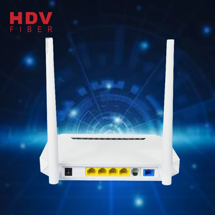 Low Price OEM FTTH 1GE 3FE 4 Ports XPON GEPON EPON ONU WIFI Modem With HUAWEI ZTE