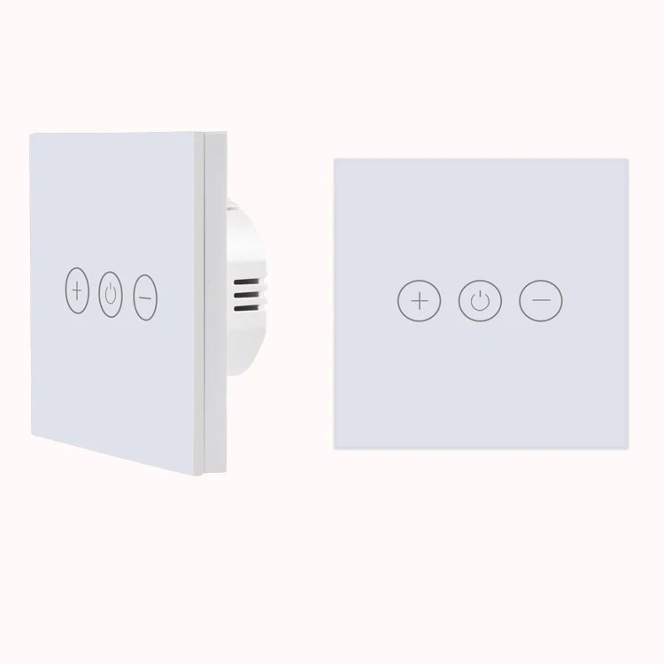 Alexa compatible eu standard smart wifi wall touch switch led dimmer switch triac dimmer