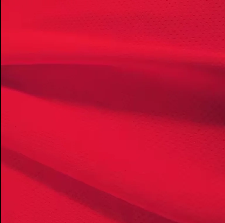 LX EN20471 High Visibility 100% Polyester Knit Jersey Fabric 75D YARN DYED Fire Fetardant Fabric Football Mesh Jersey