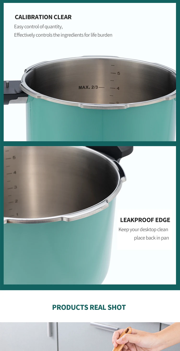  Linsen 6L 304 скороварка из нержавеющей стали многофункциональная кастрюля для приготовления пищи индукционные кастрюли оптовая продажа наборы