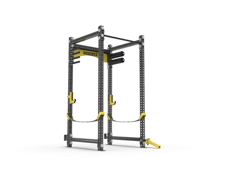 Customize multi cross fitness single power rack for weight lifting strength training