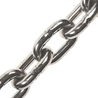 7mm 11mm Welded Stainless Steel Link Chain rod chain