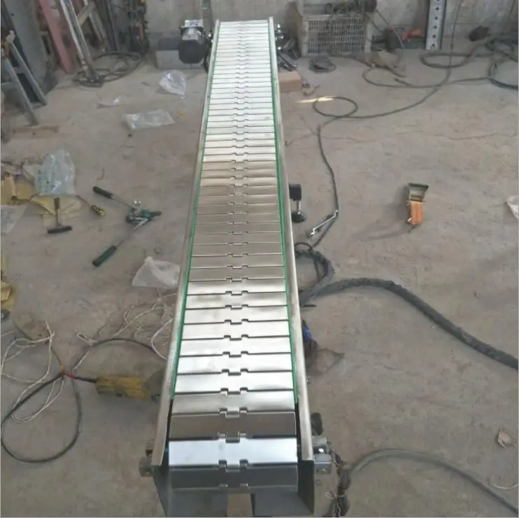 
Metal Conveyor Belt Flat-top cheap hinged conveyor chain from China Ningjin 
