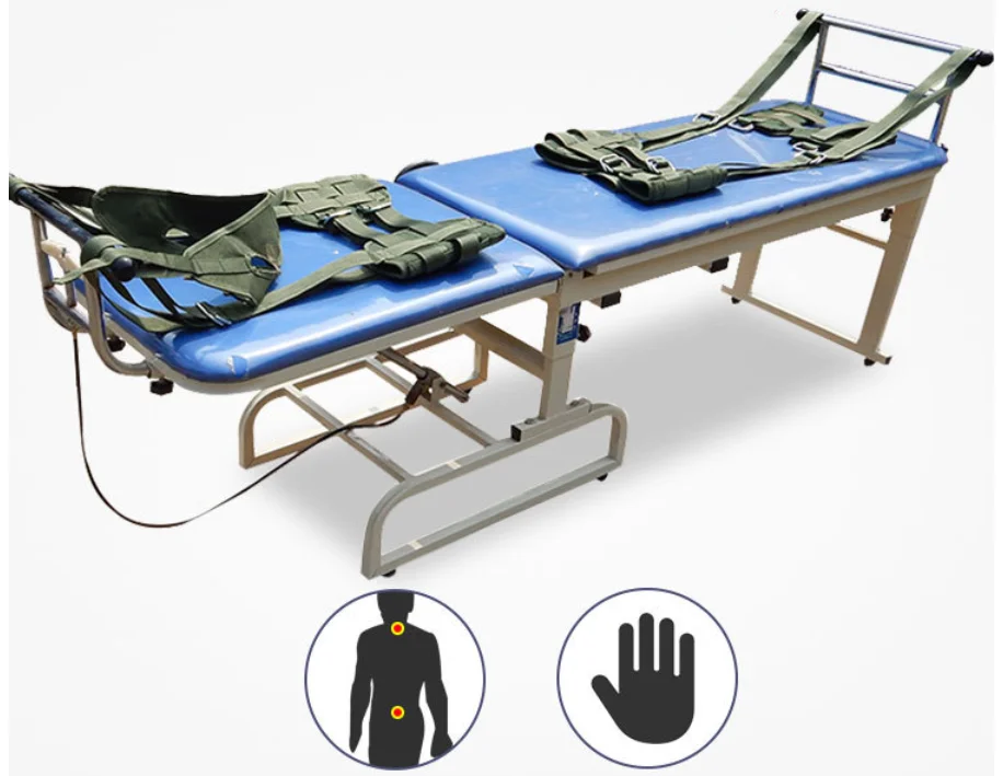 Wholesale medical cervical traction bed multi lumbar disc herniation recovery bed lumbar spine correction stretching bed