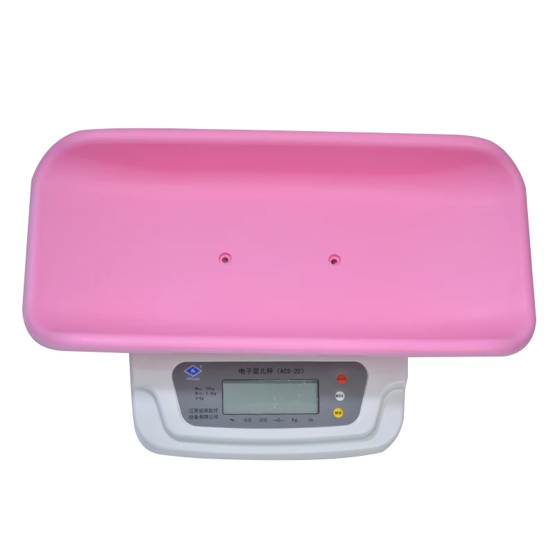 
digital LCD display human body scale infant height and weight scale capacity 20kg for new born baby 