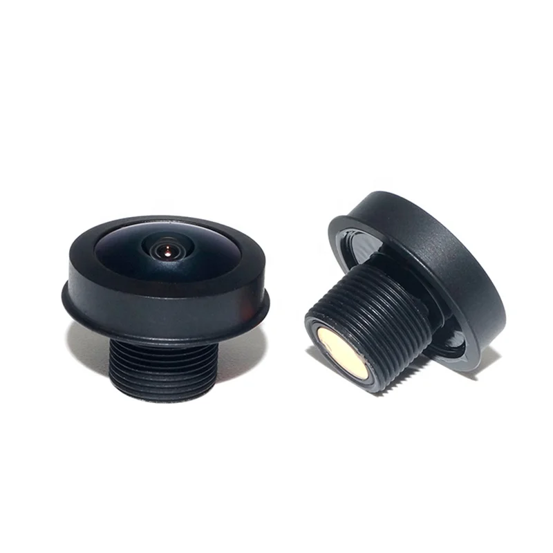 Factory Direct sale 0.91mm m12 wide angle fisheye lens 210 degree for cctv camera fisheye lens