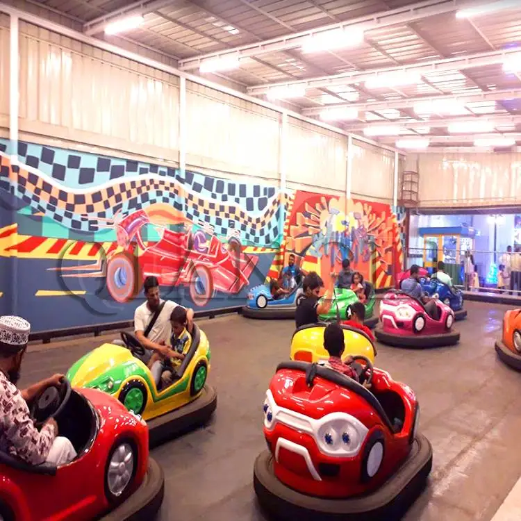 Attractions Amusement Park Rides Kids Adult Outdoor Rotating Dodgem Battery Electric  Bumper Cars