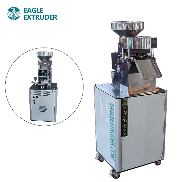 Puffed Rice Cake Machine Crackers Extruder