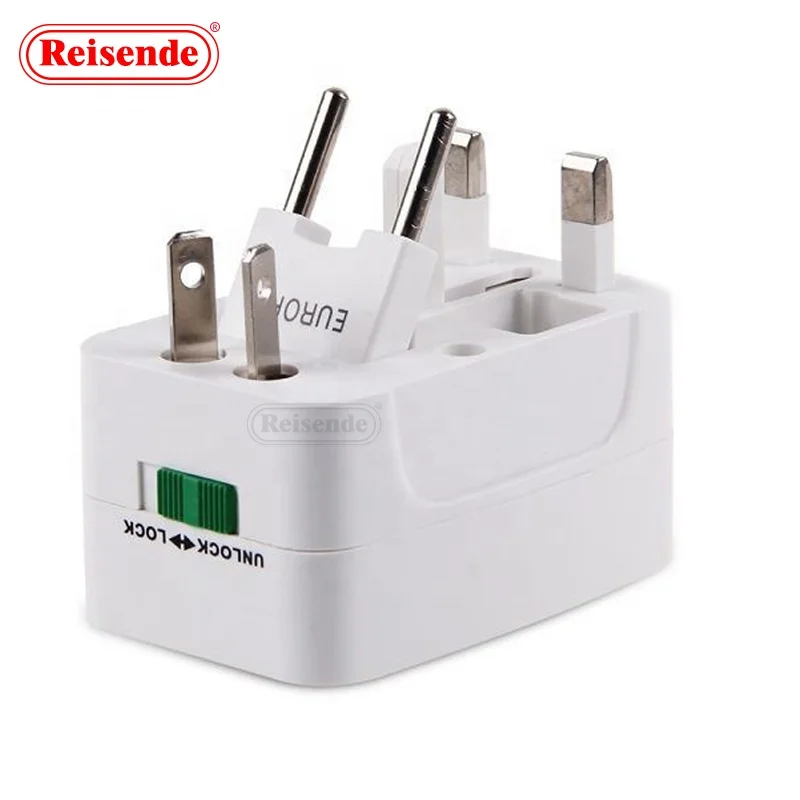 Electric Plug Power Socket Adapter International Travel Adapter Universal Travel Socket Eu UK USA Au
