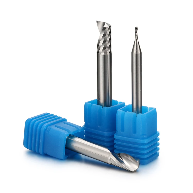 DOHRE Chinese Factory High Quality Carbide Aluminum Single Flute End Mill Milling Cutters Acrylic