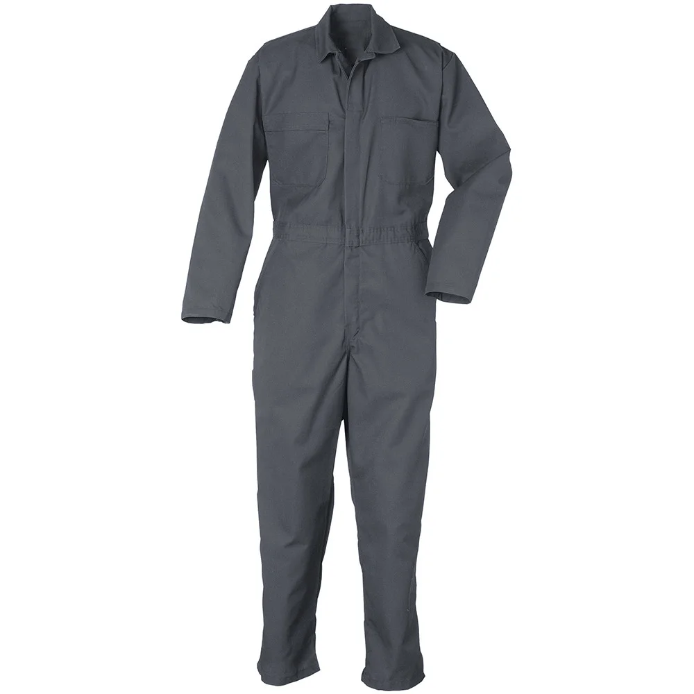 Best Quality 100% Cotton Work Overalls Zipper Up Workwear Coverall Work Suit Work Clothes Customized One Piece Jumpsuit