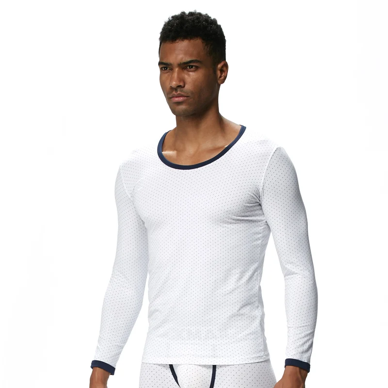 Термостатическое мужское термобелье JOCKMAIL, популярные штаны с принтом в горошек