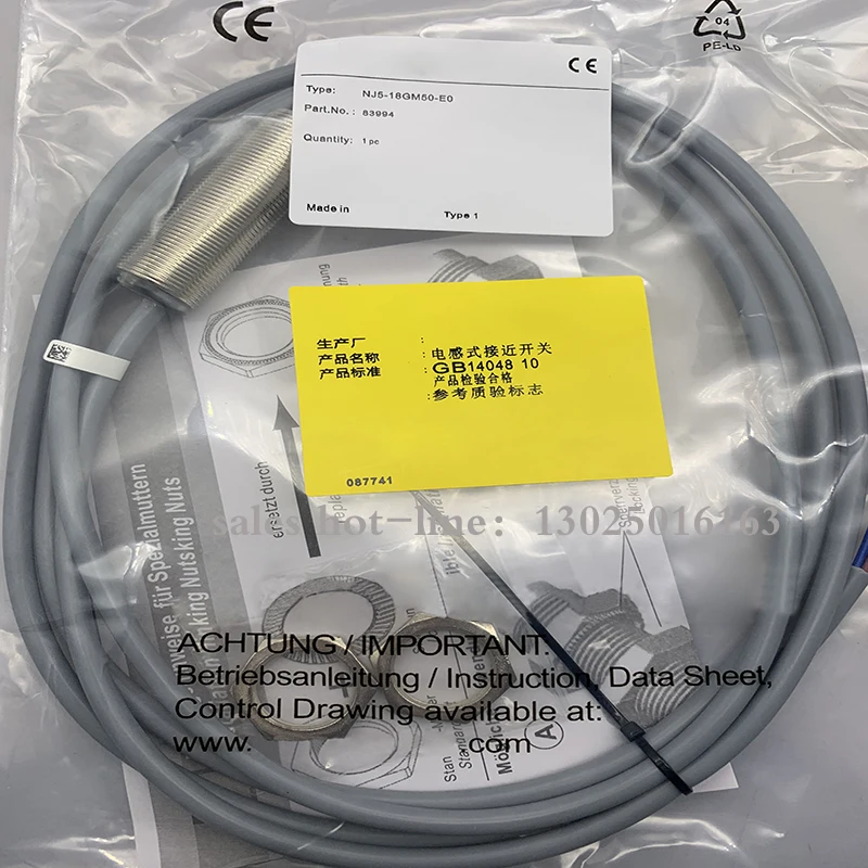 all-new inductive proximity switch sensor NMB1.5-8GM50-E0-FE In stock