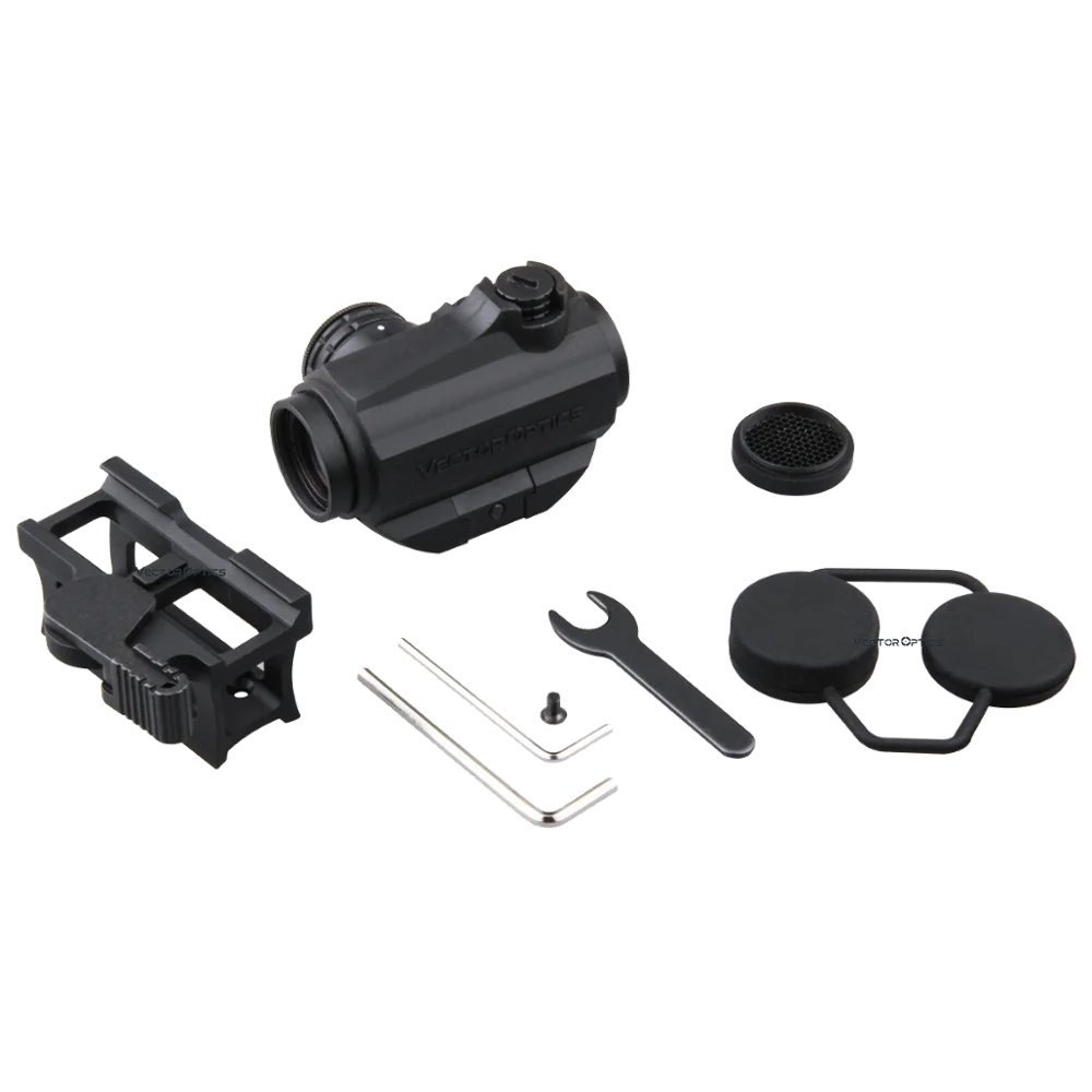 Vector Optics Maverick 1x22 Rubber Cover Lower 1/3 co-witness Tactical Red Dot Sight Scope IPX6 Water Proof Super Bright Dot