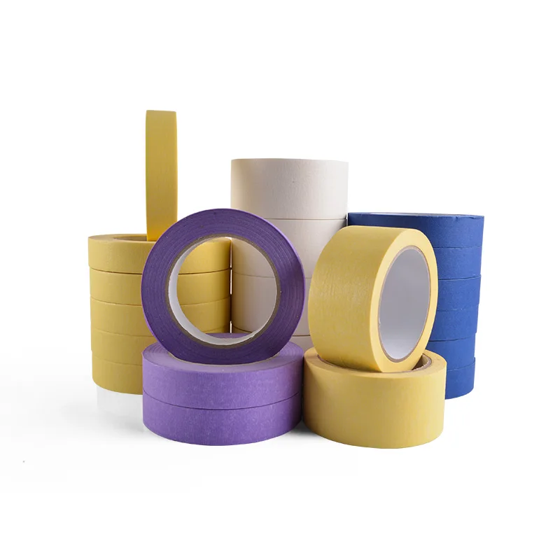 Rubber Glue High Quality Water Proof Self Adhesive Supplier Anti UV 14-30 Days Masking Tape