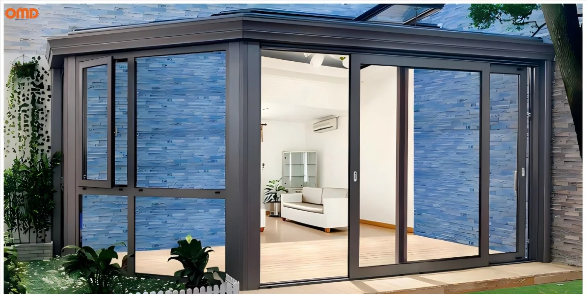 Customized Outdoor Winter Garden Glass House Sunrooms Waterproof Heat Insulation Tempered Glass Free Triangle Flat Hotels