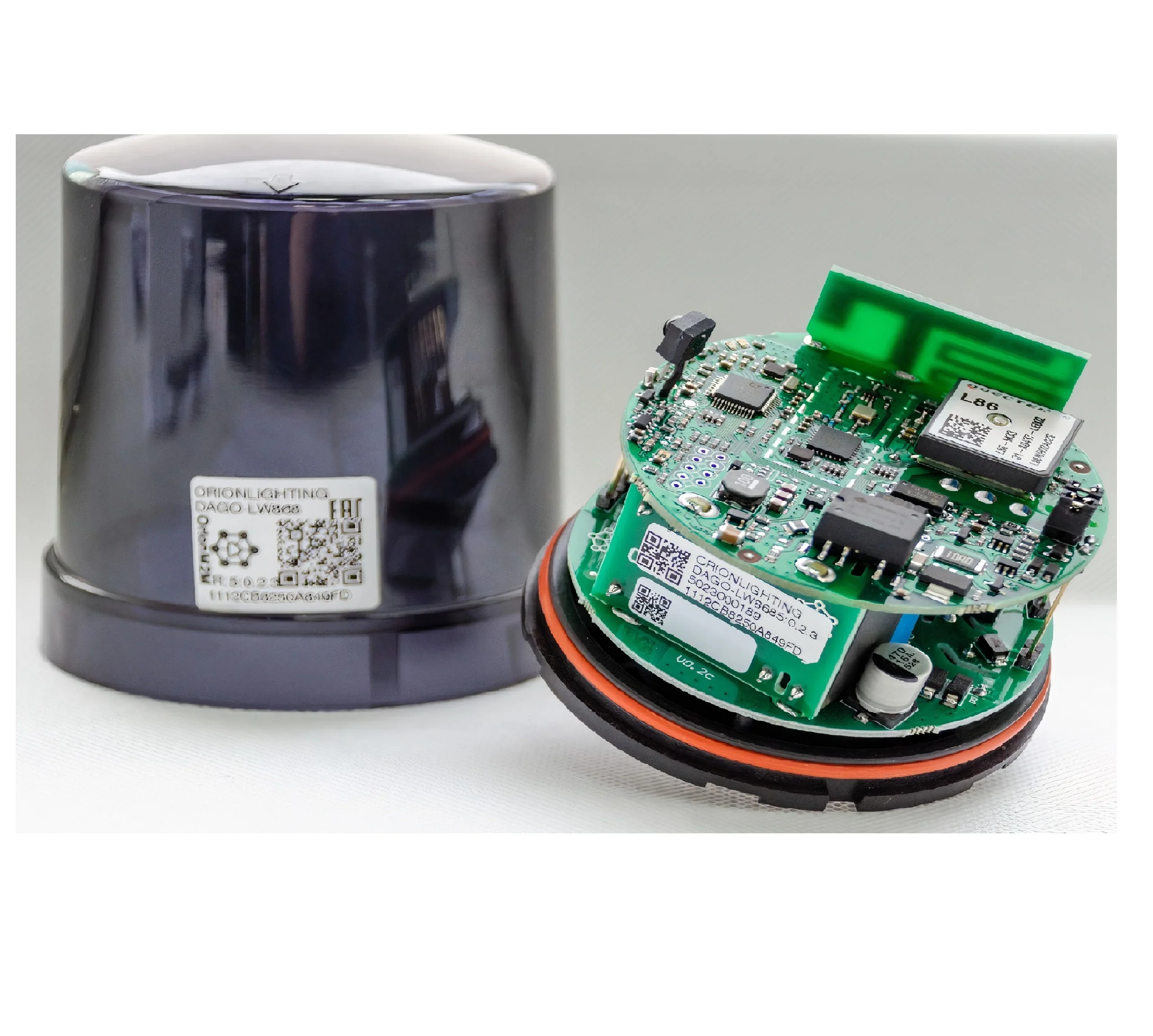 Wireless data transmission to the LoRaWAN network Lora network ORIONLIGHTING-DAGO-LW868 Remote control