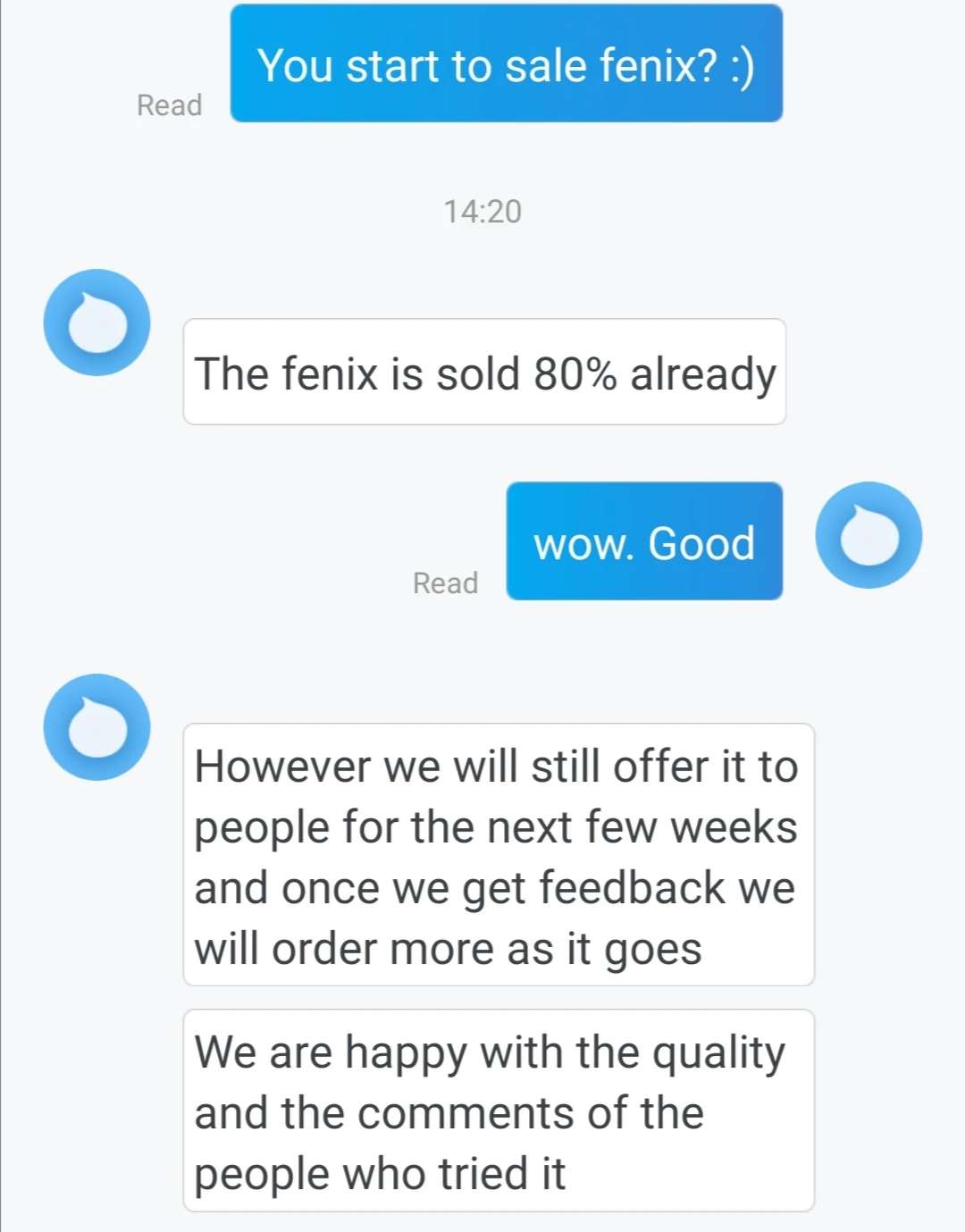 Fenix vaporizer feedback