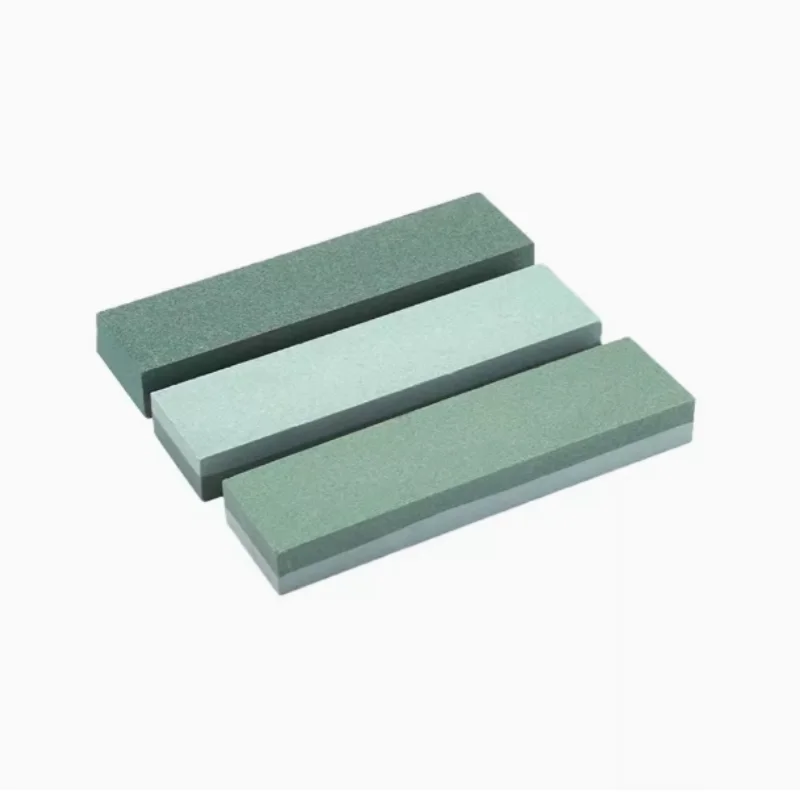 Can be customized black silicon carbide sharpening stone colorful oil stone for sale