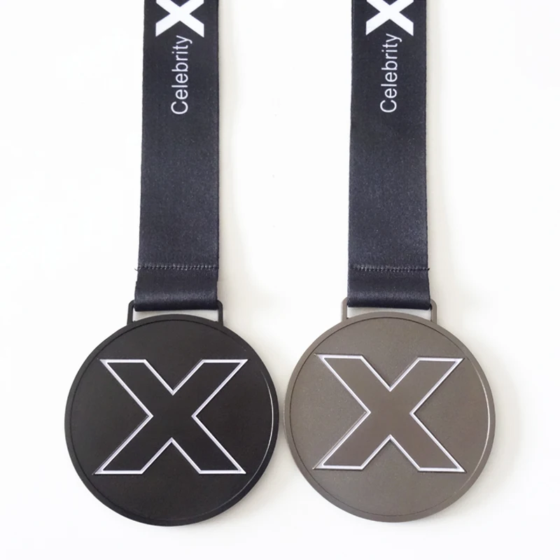 Factory Custom Design Personalized Gift Award Medals With Ribbon Royal Caribbean Cruises Souvenir Medals