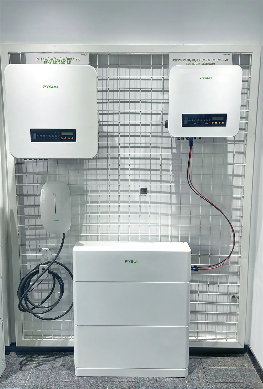 PYSUN Factory Price Panel PV System All in One MPPT Off Grid 48V 5.6KW 5KVA Solar Inverter Easun for EU in Stock